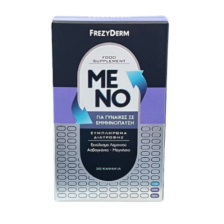 Frezyderm Meno Συμπλήρωμα Διατροφής Για Γυναίκες Στην Εμμηνόπαυση 30 Καψάκια