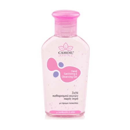 Zarbis Camoil Johnz Hand Gel Καθαρισμού Χεριών με Άρωμα Πασχαλιάς & Οινόπνευμα 70% 80ml