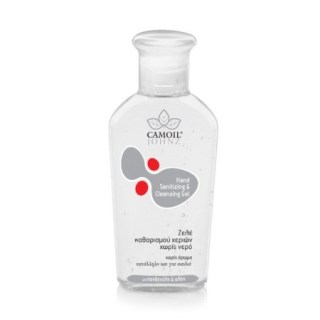 Zarbis Camoil Johnz Τζελ Καθαρισμού Χεριών με Πανθενόλη & Αλόη Χωρίς Άρωμα 80ml