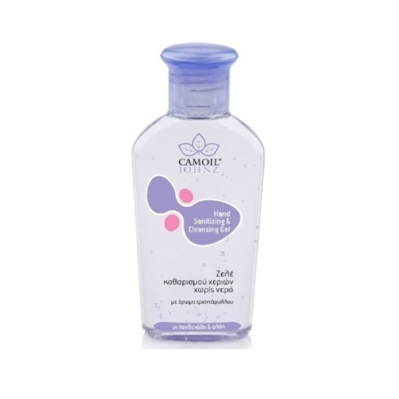 Zarbis Camoil Johnz Hand Gel Καθαρισμού Χεριών με Άρωμα Τριαντάφυλλο & Οινόπνευμα 70% 80ml