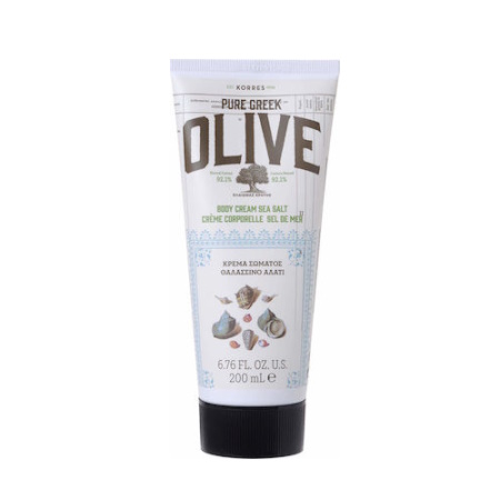 Korres Pure Greek Olive Θαλασσινό Αλάτι Ενυδατική Κρέμα Σώματος 200ml