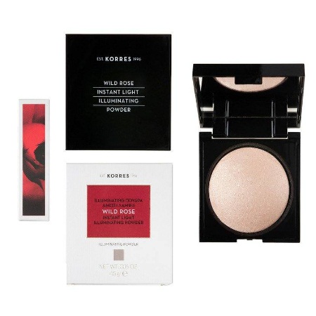 Korres Wild Rose Instant Light Illuminating Powder Πούδρα Λάμψης 4.5gr