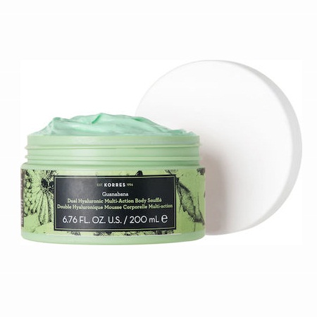 Korres Dual Hyaluronic Multi Actionbody Souffle Guanabana Βαθιά Ενυδάτωση Σώματος με Άρωμα Guanabana 200ml
