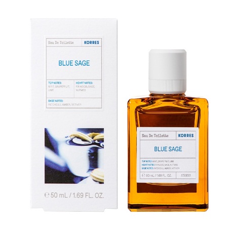 Korres Blue Sage Eau De Toilette Ανδρικό Άρωμα 50ml