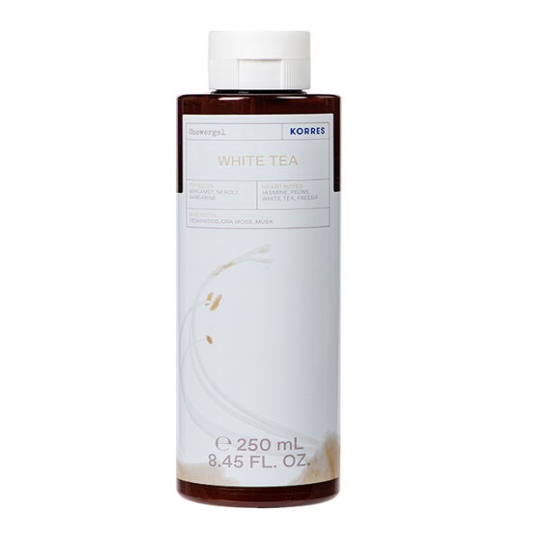Korres Showergel White Tea Αφρόλουτρο με Άρωμα Λευκό Τσάι 250ml
