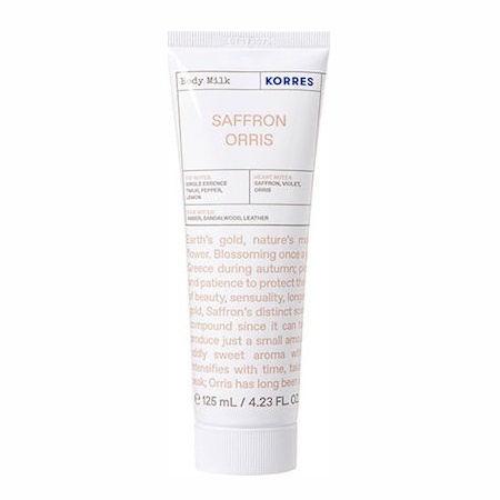 Korres Body Milk Saffron Orris Γαλάκτωμα Σώματος Με Άρωμα Σαφράν 125ml