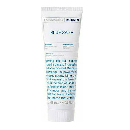 Korres Blue Sage Lime Fir Wood Aftershave Γαλακτωμα για μετα το ξυρισμα 125ml