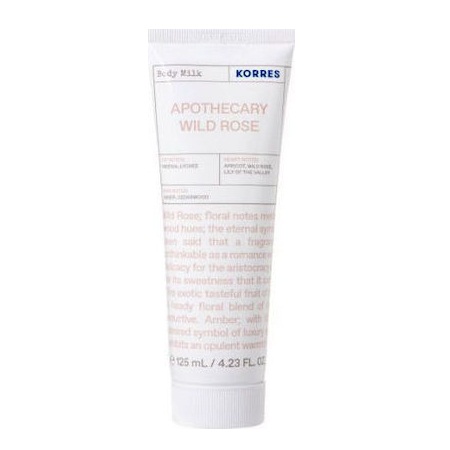 Korres Body Milk Apothecary Wild Rose Ενυδατικό Γαλάκτωμα Σώματος 125ml