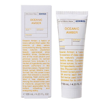 KORRES Oceanic Amber Aftershave Balm Γαλάκτωμα για μετά το Ξύρισμα 125ml
