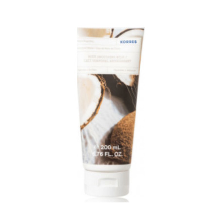 Korres Body Smoothing Coconut Water Ενυδατική Lotion Σώματος με Άρωμα Καρύδα 200ml