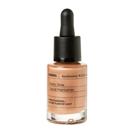Korres Apothecary Wild Rose Iconic Glow Liquid Limited Edition Highlighter σε Υγρή Μορφή για Άμεση Φυσική Λάμψη 14.5ml
