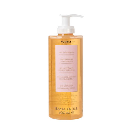 Korres Pomogranate Pore Refining Cleansing Gel Ζελέ Καθαρισμού για Κανονικές / Μικτές Επιδερμίδες Ρόδι 400ml