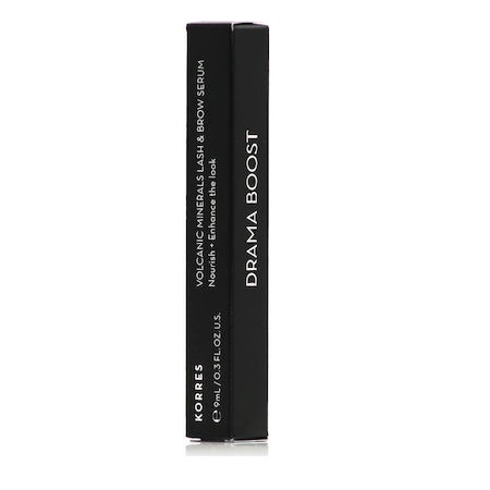 Korres Volcanic Minerals Lash & Brow Serum Drama Boost Ορός Ενισχυμένης Θρέψης Για Βλεφαρίδες & Φρύδια 9ml