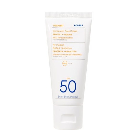 Korres Yoghurt Face Sunscreen Αντηλιακή Κρέμα Προσώπου SPF50 50ml
