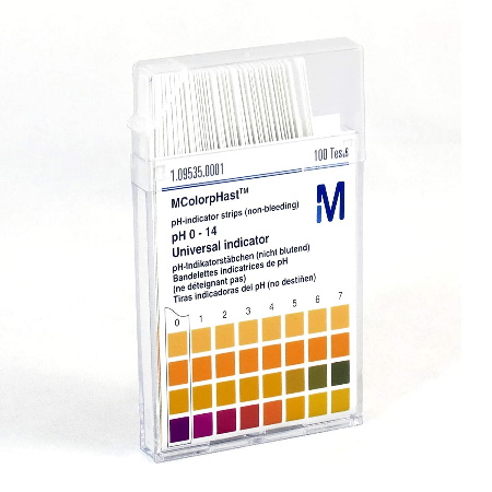 Mediplants Indicator Strips PH 0-14 Ταινίες Για Μέτρηση PH Στα Ούρα 100 Ταινίες