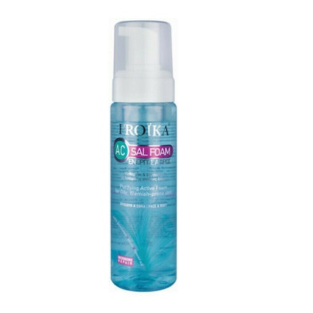 Froika Ac Sal Foam 200 MlFroika Ac Sal Foam Αφρός Καθαρισμού Της Λιπαρής Με Τάση Ακμής Επιδερμίδας 200ml