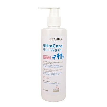 Froika UltraCare Gel Wash Καταπραϋντική Γέλη Καθαρισμού Σώματος & Μαλλιών 250ml