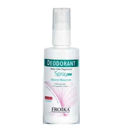 Froika Deodorant Spray Natural Bioaction for Women Γυναικείο Αντιιδρωτικό Σπρέι 24ωρης προστασίας 60ml