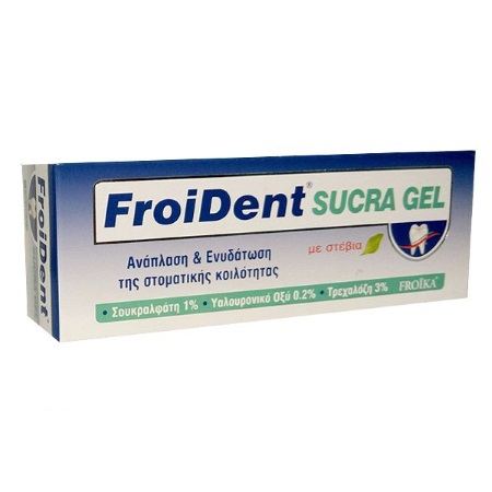Froika Froident Sucra Gel Ανάπλαση και Ενυδάτωση στοματικής κοιλότητας 30ml
