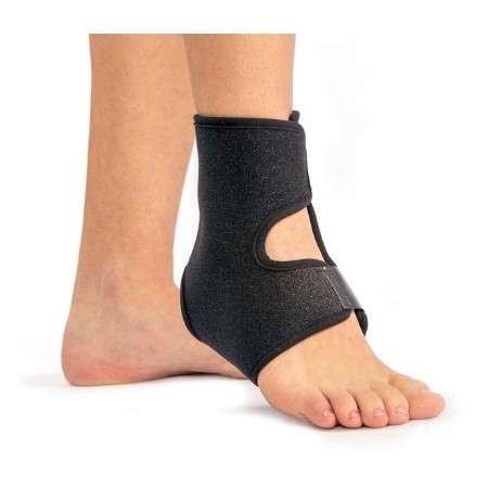 Anatomic Help 0557 Neoprene Επιστραγαλίδα Μέγεθος One Size Χρώμα Μαύρη 1 Τεμάχιο