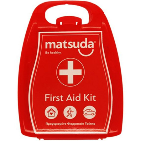 Matsuda First Aid Kit Προγεμισμένο Φαρμακείο Τσέπης 1 Τεμάχιο