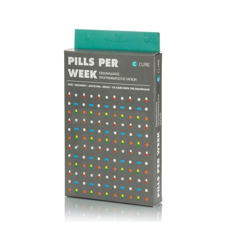 Syndesmos Cure Pills Per Week Εβδομαδιαία Θήκη Χαπιών (28 θέσεων)