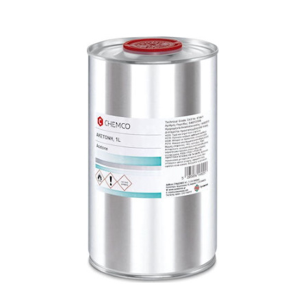 Chemco Acetone Καθαρό Ασετόν Νυχιών 1000ml