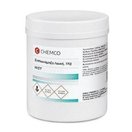 Chemco White Soap Base WST Σαπωνόμαζα Λευκή 1000gr