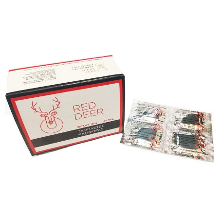 Red Deer Καμφορά σε ταμπλέτες 40 τεμάχια