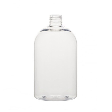 Φιαλίδιο Διάφανο Κυλινδρικό PET-G 28mm 500ml 1 τεμάχιο
