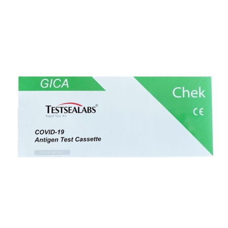 Testsealabs Rapid Test Ανίχνευσης Αντιγόνου με Δείγμα Ρινοφαρυγγικού Επιχρίσματος Συσκευασια 1 τεμάχιο