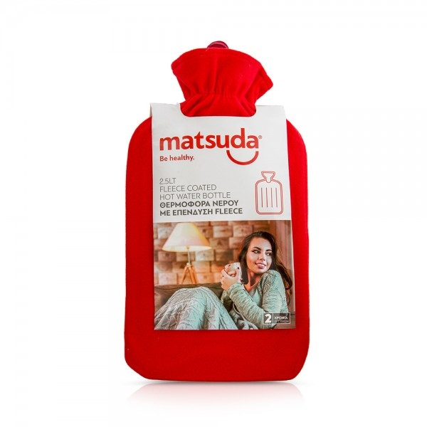 Matsuda Πλαστική Θερμοφόρα με Επένδυση Fleece 2.2lt
