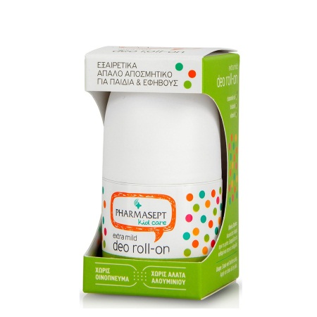 Pharmasept Extra Mild Deo Rollon Απαλό Αποσμητικό για Παιδιά & Εφήβους 50ml