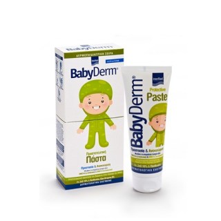 Intermed Babyderm Protective Paste Προστατευτική Πάστα του δέρματος στην περιοχή της πάνας 125ml
