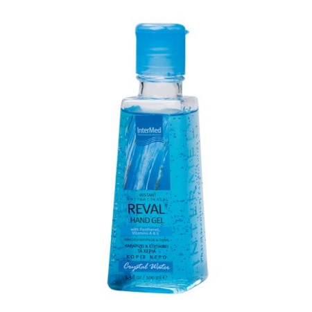 Intermed Reval Plus Hand Gel Crystal Water Αντισηπτικό Χεριών 100ml