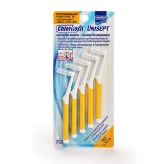 Intermed Chlorhexil Interdental Brushes Μεσοδόντια βουρτσάκια καθαρισμού SSS 0.7mm 5 τεμάχια