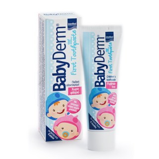 Intermed Babyderm First Toothpaste Οδοντόκρεμα για βρέφη από 6+ μηνών 50ml
