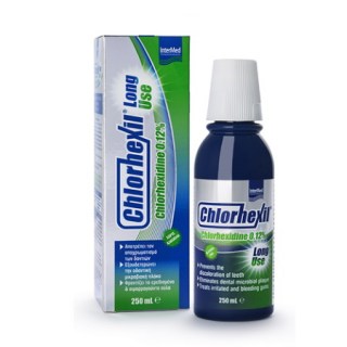 Intermed Chlorhexil 0.12% Mouthwash Long Use Στοματικό Διάλυμα 250ml