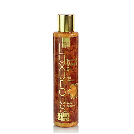 Intermed Luxurious Sun Care Monoi Oil Έλαιο Monoi για έντονο Mαύρισμα & Eνυδάτωση 200ml
