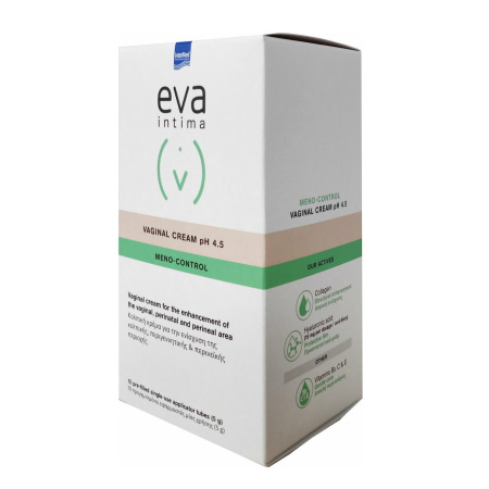 Eva Intermed Eva Intima Meno-Control Vaginal Cream Κολπική Kρέμα 10 τεμάχια