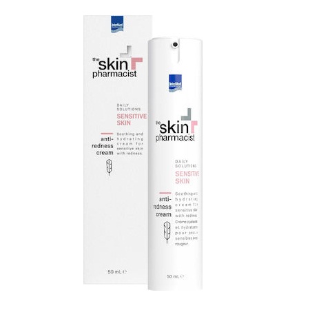 Intermed The Skin Pharmacist Sensitive Skin Anti-Redness Cream Καταπραϋντική,Ενυδατική Κρέμα για Ευαίσθητο Δέρμα με Τάση Ερυθρότητας 50ml