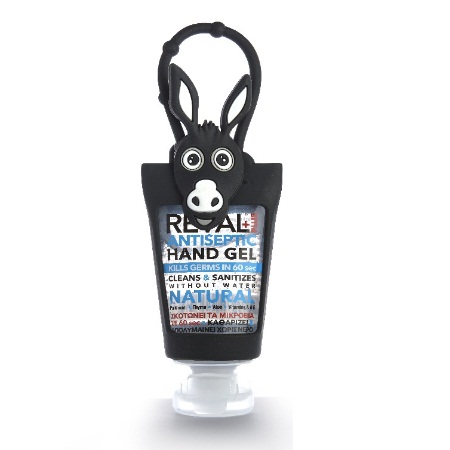 Intermed Reval Plus Antiseptic Hand Gel Natural Donkey Αντισηπτικό Gel Χεριών Σε Θήκη Γάιδαρος 30ml