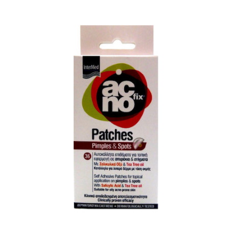 Acnofix Patches for Pimples & Spots Αυτοκόλλητα Επιθέματα για Τοπική Εφαρμογή σε Σπυράκια & Στίγματα 30 τεμάχια