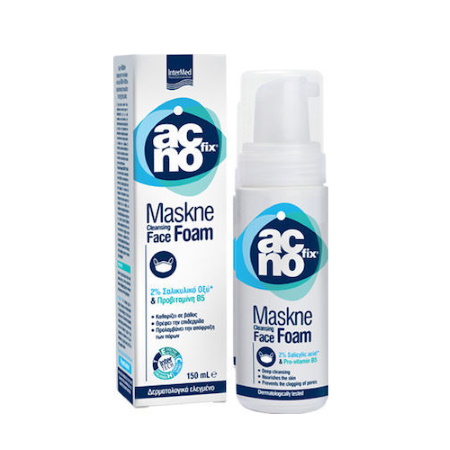 Intermed Αcnofix Maskne Cleansing Foam Αφρός Καθαρισμού για την Πρόληψη & Αντιμετώπιση Χρήσης Μάσκας στην Επιδερμίδα 150ml