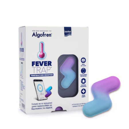 Intermed Algofren Fever Trap Αυτοκόλλητο Θερμόμετρο Κατάλληλο για Μωρά Πολύχρωμο