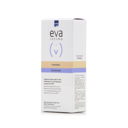 Intermed Eva Intima Cervasil Disorders Κολπική Κρεμογέλη Για Αλλοιώσεις Από Τον HPV 30ml
