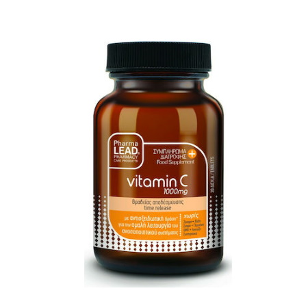 Pharmalead Vitamin C 1000mg Time Release 30 ταμπλέτες