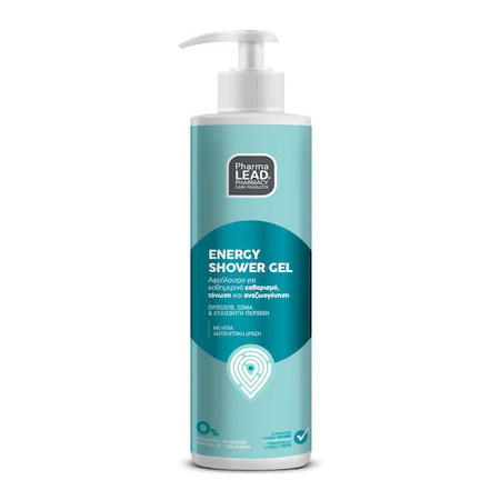Vitorgan PharmaLead Energy Shower Gel Αφρόλουτρο για Πρόσωπο, Σώμα & Ευαίσθητη περιοχή για Τόνωση & Αναζωογόνηση 500ml
