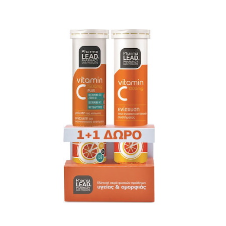PharmaLead Φόρμουλα Βιταμινών με Vitamin C 1500mg 20 ταμπλέτες + Vitamin C 1000mg 20 ταμπλέτες 1+1 ΔΩΡΟ
