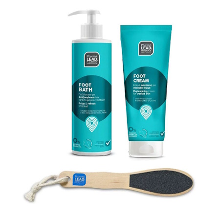 Vitorgan PharmaLead Foot Care Set Foot Cream Κρέμα Για Σκασμένο Δέρμα 75ml Και Foot Bath Ποδόλουτρο 150ml Και Ξύλινη Ράσπα Ποδιών